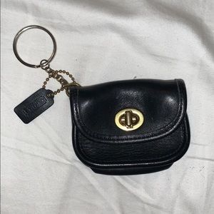 REAL coach change keychain